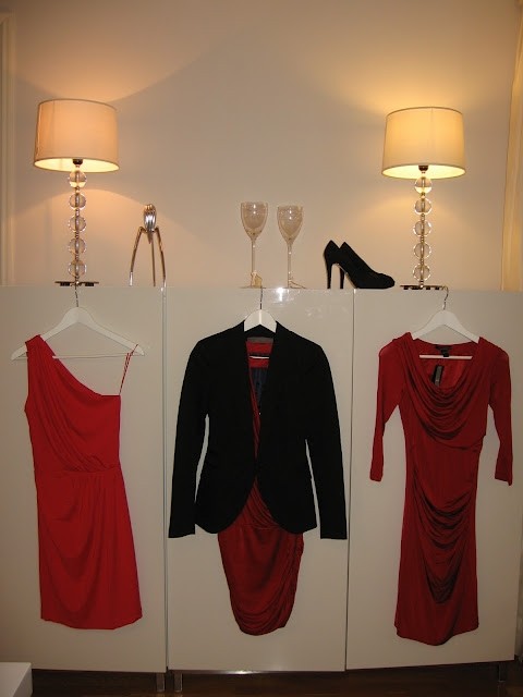 Punaisia mekkoja helmikuun hääjuhlaan - Asuideat Omakotivalkoinen