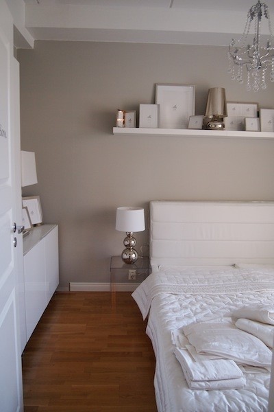Makuuhuoneen sisustus ja uusi nahkainen sänky - Omakotivalkoinen sisustusblogi
