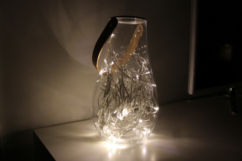 Holmegaard lasinen lyhty sisustusvalot Omakotivalkoinen