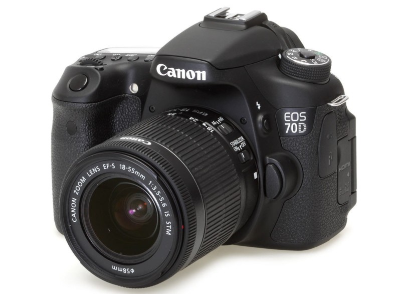 Canon 70d kamera Omakotivalkoinen