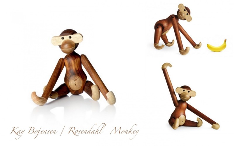 Kay Bojesen design monkey puinen eläin 