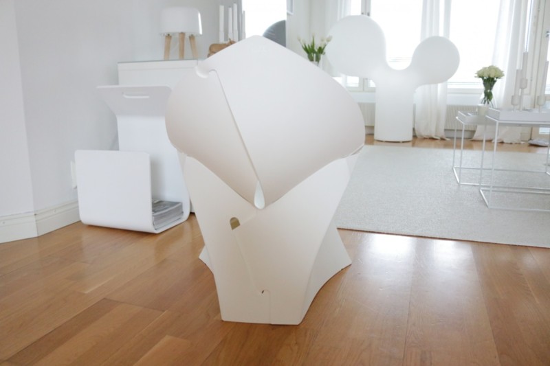 Flux Flexible Design kokoon taitettava tuoli - Sisustusblogi Omakotivalkoinen