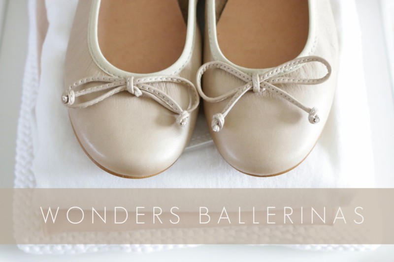 Wonders ballerinat ja valkoinen asukokonaisuus - Omakotivalkoinen