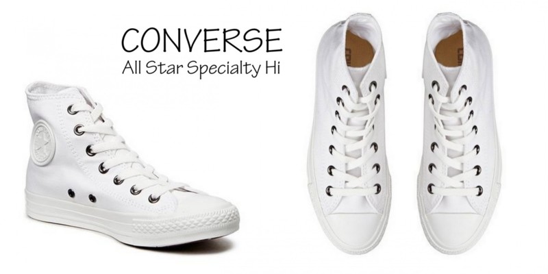 Converse all star specialty hi white tennarit