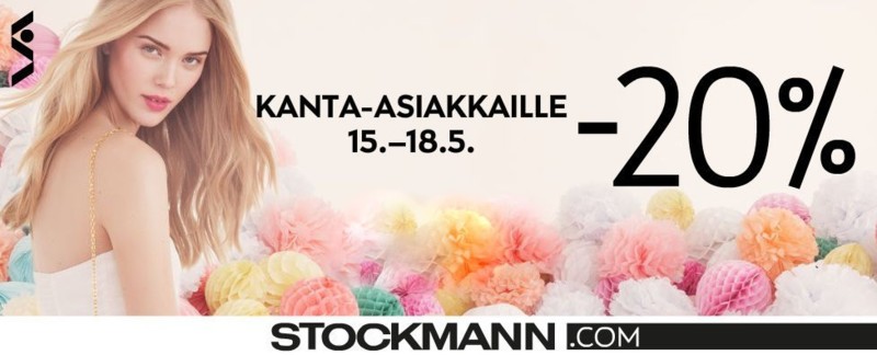 Stockmann kantistarjoukset toukokuussa