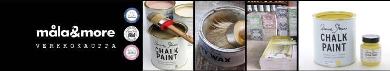 Annie Sloan Chalk Paint kalkkimaali maalauskurssi - Sisustusvinkit Omakotivalkoinen