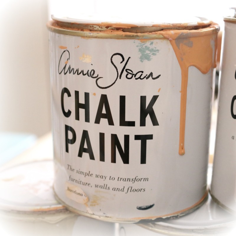 Annie Sloan Chalk Paint kalkkimaali maalauskurssi - Sisustusvinkit Omakotivalkoinen