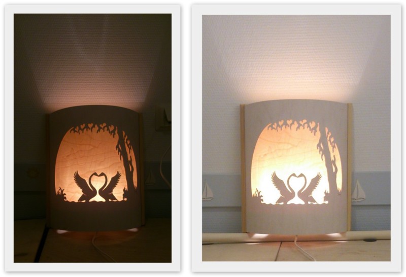Kotimaisesta vanerista valmistettu valoteos valaisin Sirun luontopuu . Lastenhuoneen sisustusvinkit Omakotivalkoinen
