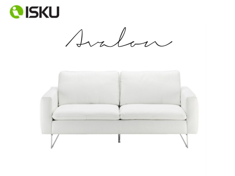 Isku Avalon sohva valkoinen - Uutta sohvaa etsimässä Omakotivalkoinen