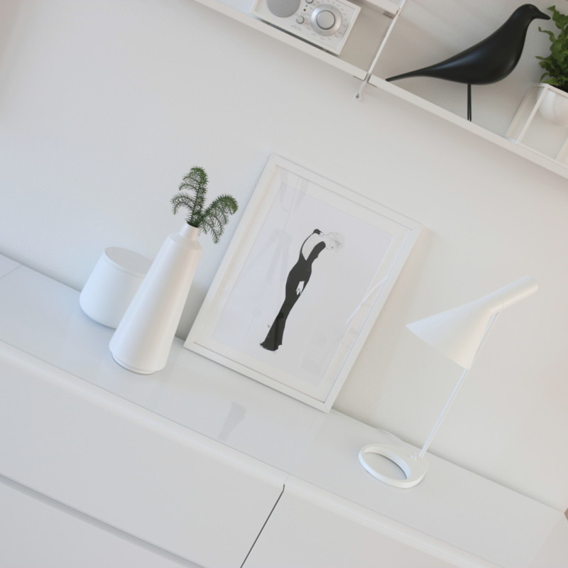 Kirppislöytö Ikea Oväntad maljakko - Sisustusblogi Omakotivalkoinen