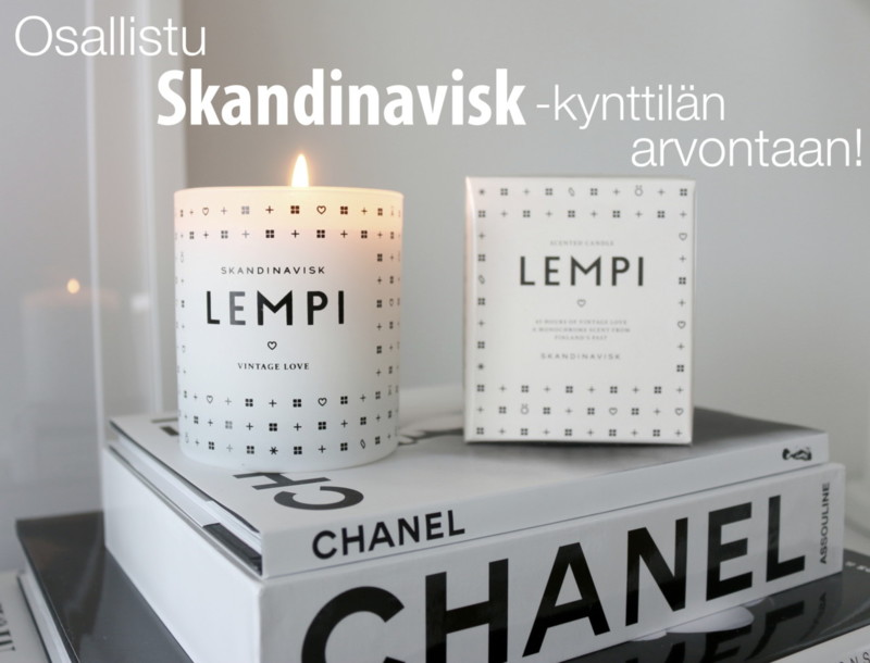 Skandinavisk Lempi tuoksukynttilä kokemuksia - Sisustusblogi Omakotivalkoinen