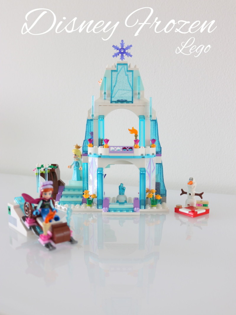 Tytön postaus - Lego Disney Frozen jäälinna! - Omakotivalkoinen