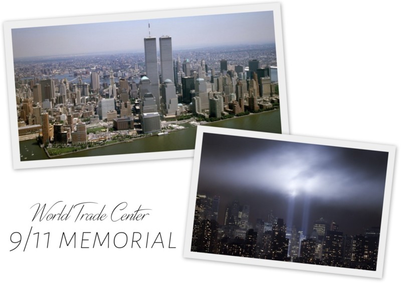 New York World Trade Center 911 memorial