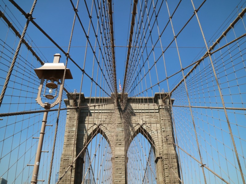 Dumbo District ja Brooklyn Bridge - Maisemia New Yorkista