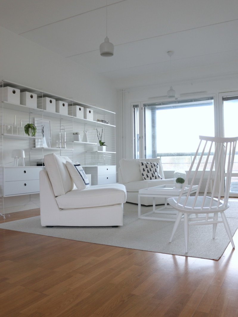 Uudet Ikea Kivik nojatuolit ja olohuoneen uusi sisustus - Omakotivalkoinen