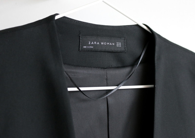 Zara Woman oversized blazer - Vaateshoppailut Omakotivalkoinen