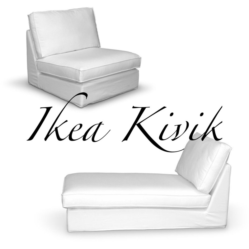 IKEA Kivik sohva yhden istuttava moduuli valkoinen