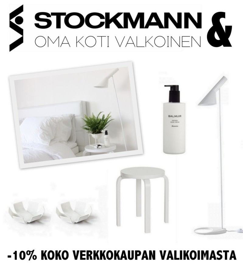 Stockmann x Omakotivalkoinen - Alennuskoodi ja sisustusvinkit