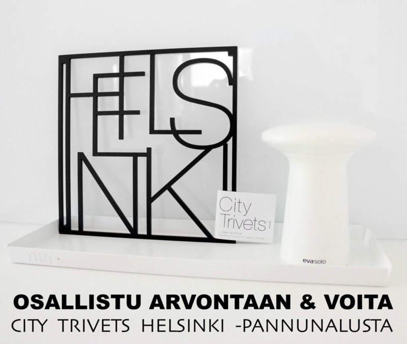 Men at Work City Trivets Helsinki pannunalusta - Keittiön sisustusideat