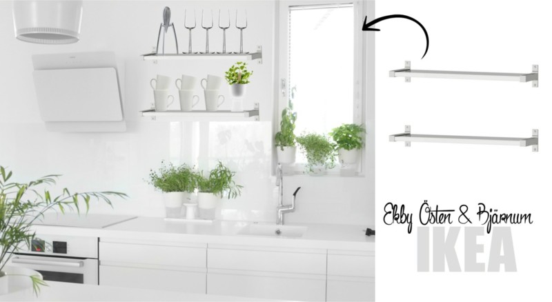 Esitellä 60+ imagen valkoinen seinähylly keittiöön