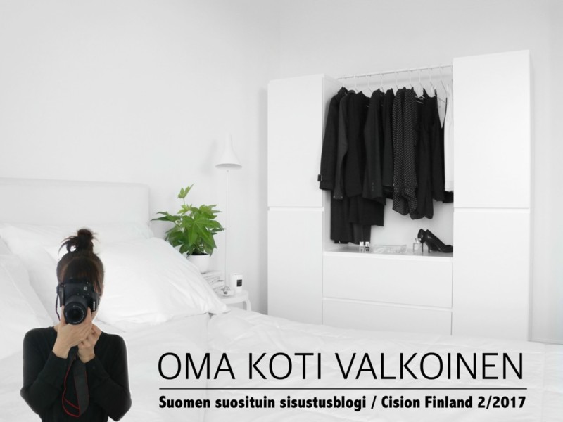Suomen suosituin sisustusblogi Omakotivalkoinen Cision Finland