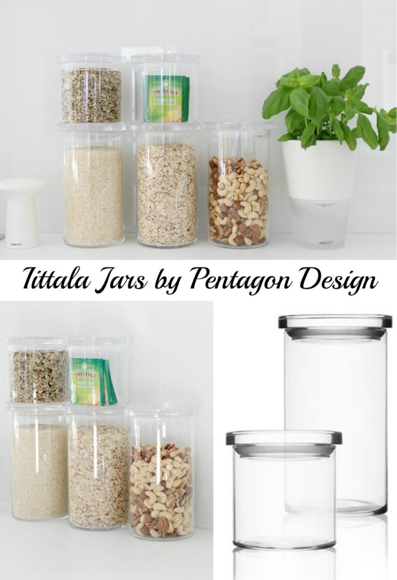 Iittala Jars lasipurkit - Kaunis sisustus keittiössä Omakotivalkoinen