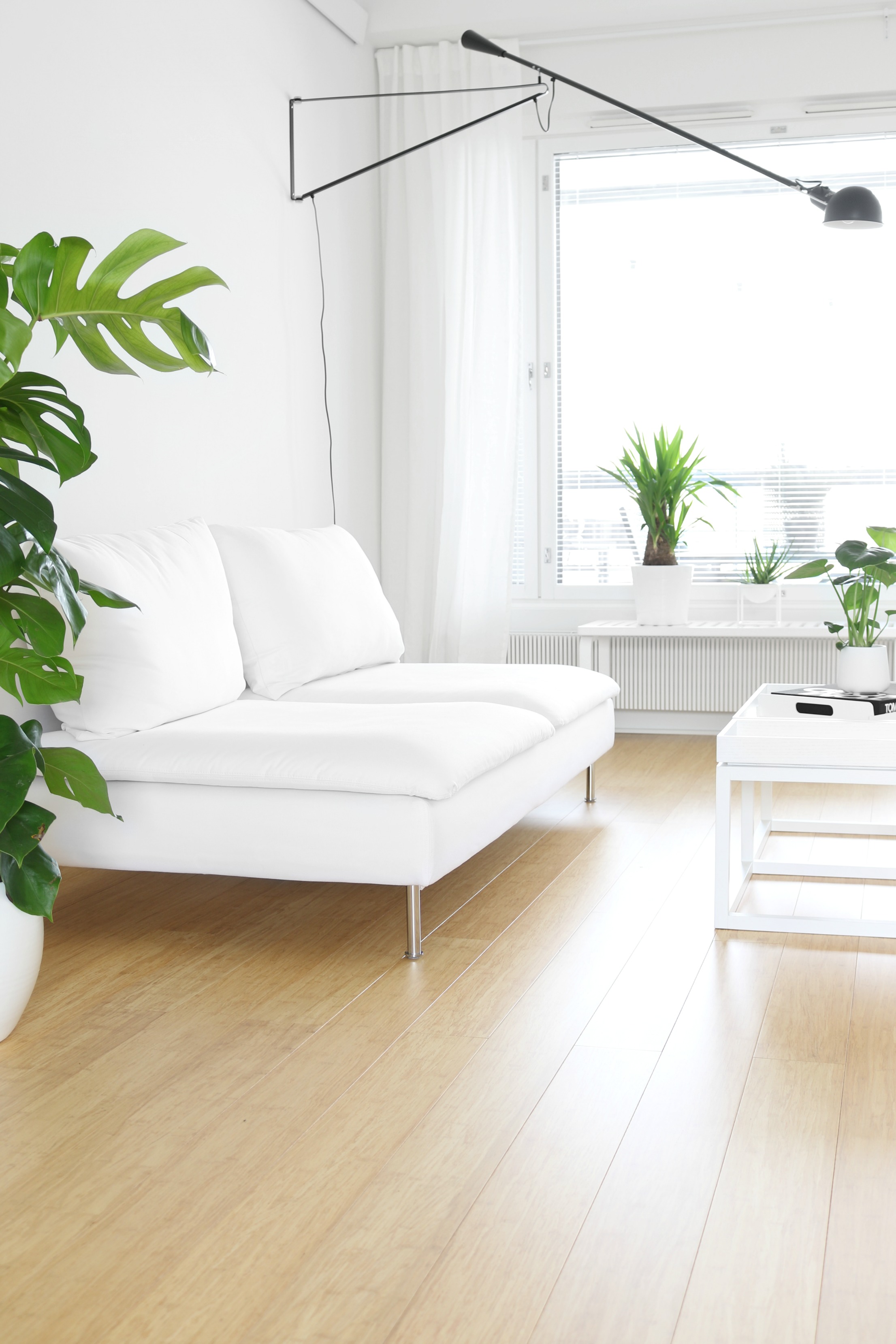 Ikea Söderhamn sohva 3-istuttava valkoinen
