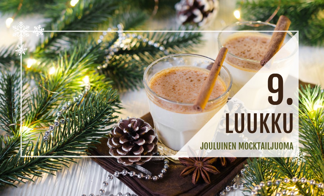 Joulukalenteri CASA Blogit jouluinen mocktail juoma