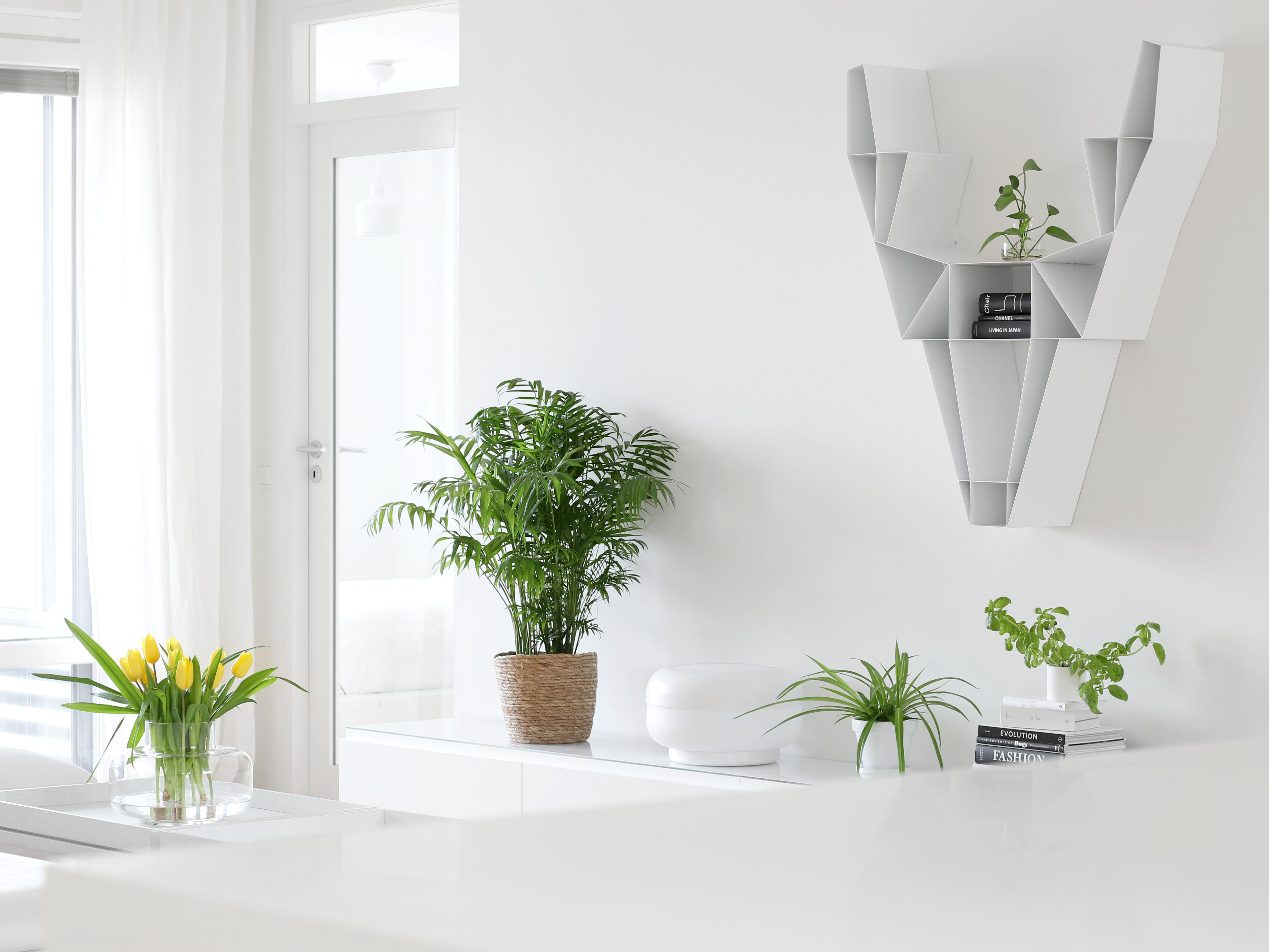 Muurame Mup osallistu arvontaan ja voita valkoinen sisustus kotimainen design olohuone tv-taso