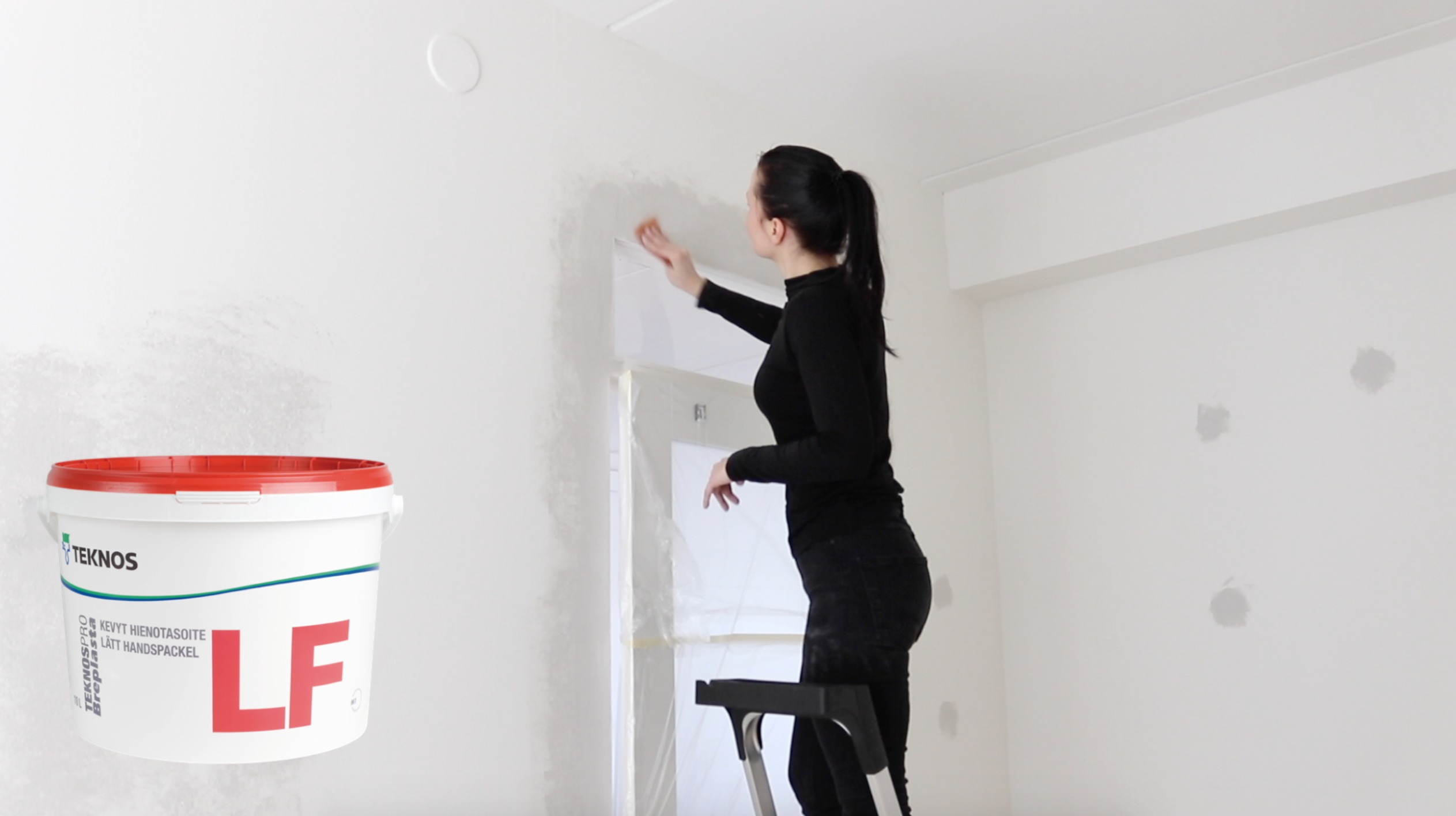 TEKNOS SISUSTUSVÄRIPALETTI LASTENHUONEEN MUUTOS SISUSTUSMAALIT OMAKOTIVALKOINEN