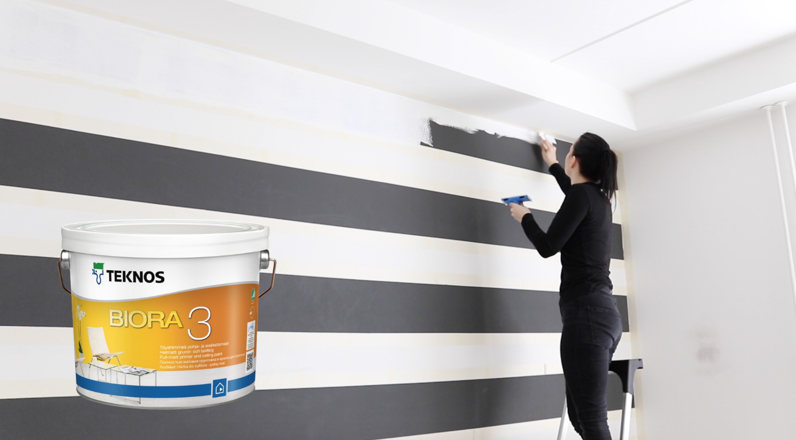 TEKNOS SISUSTUSVÄRIPALETTI LASTENHUONEEN MUUTOS SISUSTUSMAALIT OMAKOTIVALKOINEN