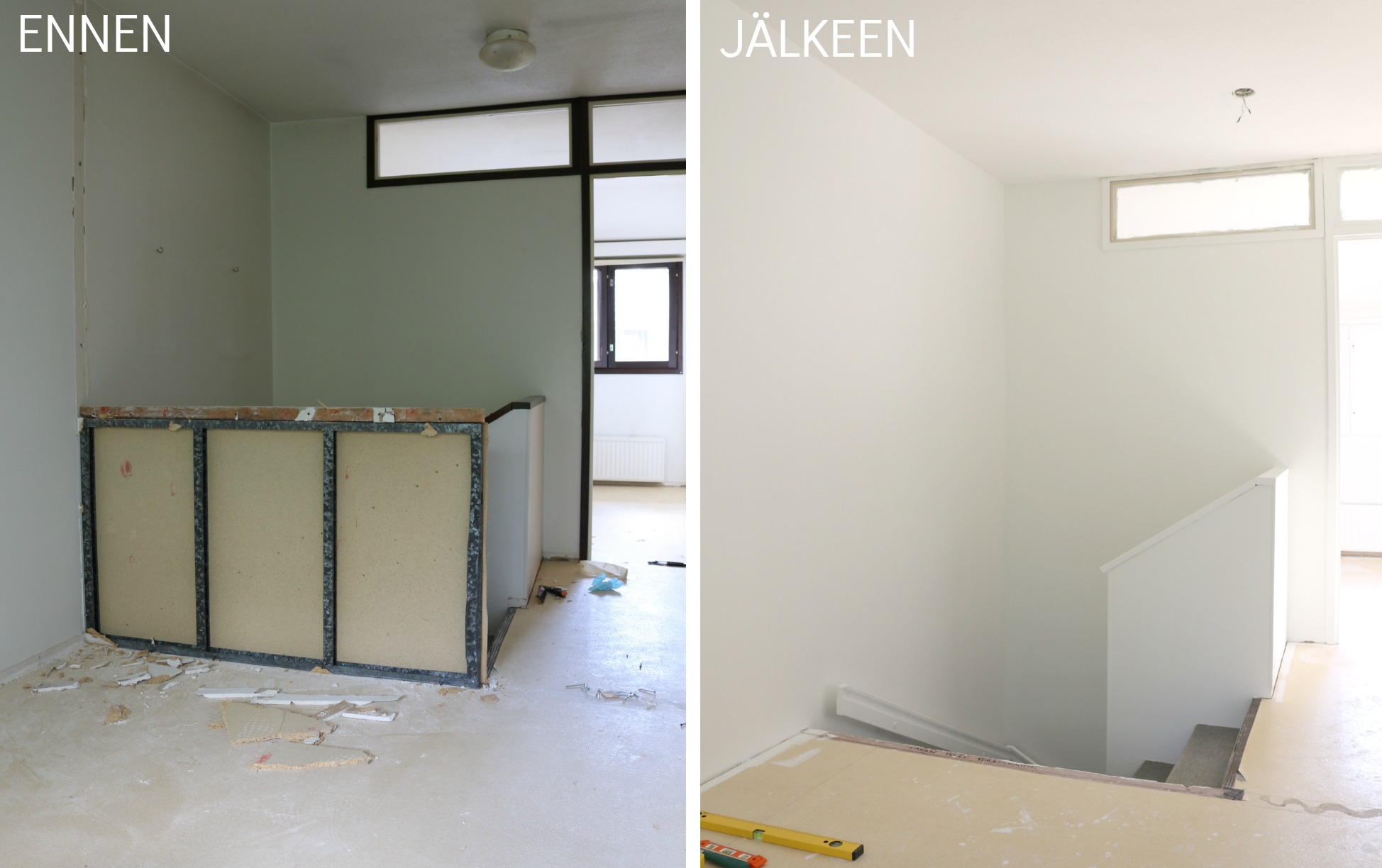 Eskaro sisustusmaalit pintaremontti sisustusremontti omakotivalkoinen