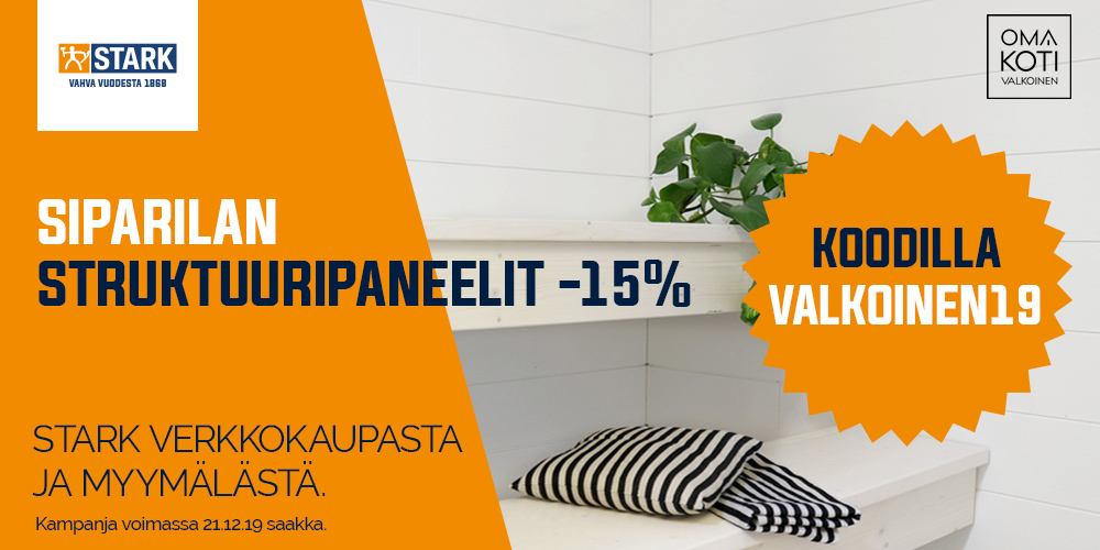 Valkoinen sauna vaaleat sävyt Siparila saunaremontti Omakotivalkoinen