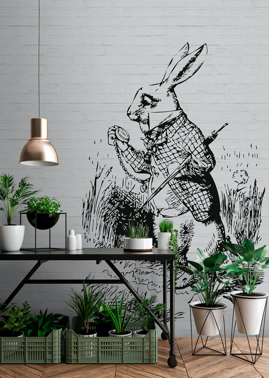 BRICOFLOR valokuvatapetti Walls By Patel Bunny kodin katseenvangitsija