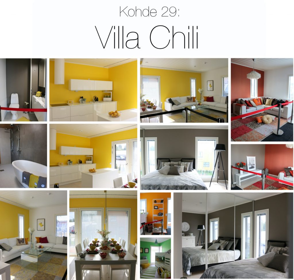 Omakotivalkoinen Asuntomessut 2015 Kohde 29 Villa Chili