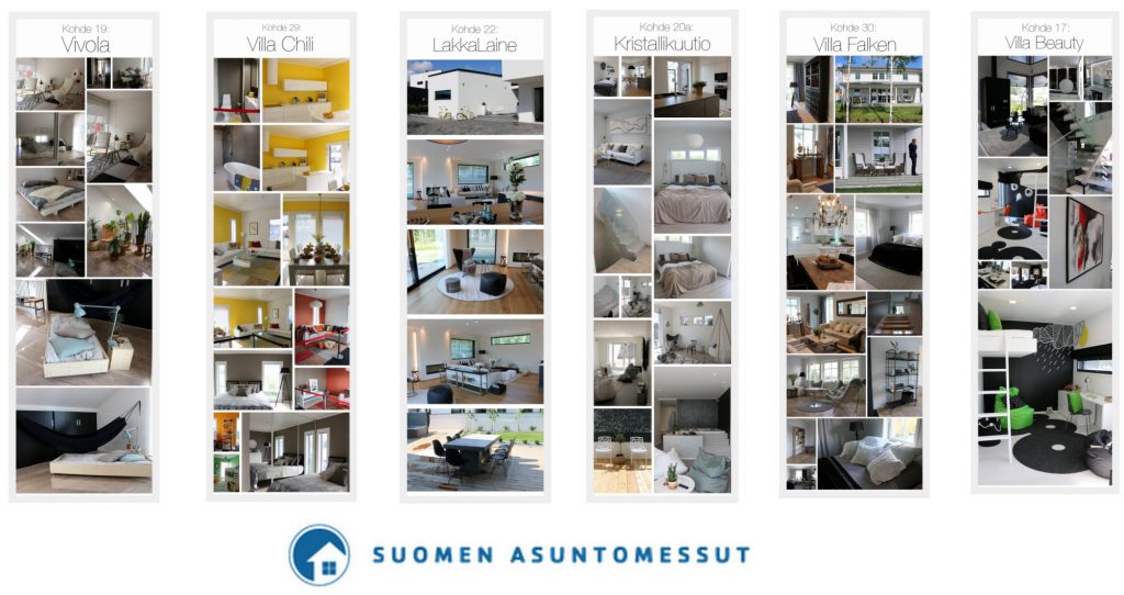 Asuntomessut 2015 Vantaan Kivistössä sisustusinspiraatiota