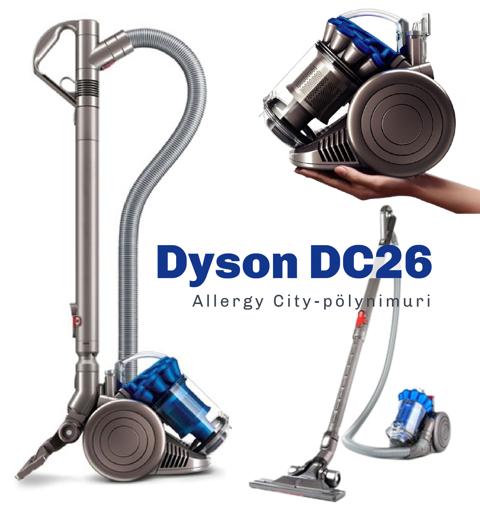 Dyson DC26 Allergy City -pölynimuri kokemuksia Omakotivalkoinen