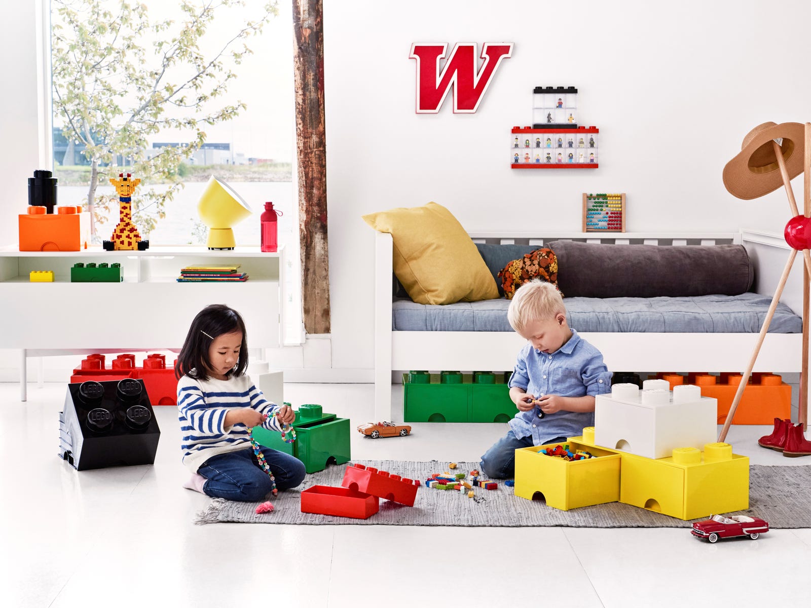 Lego Storage Brick säilytyslaatikot - Tyylikäs ja leikkisä lelujemma lastenhuoneeseen