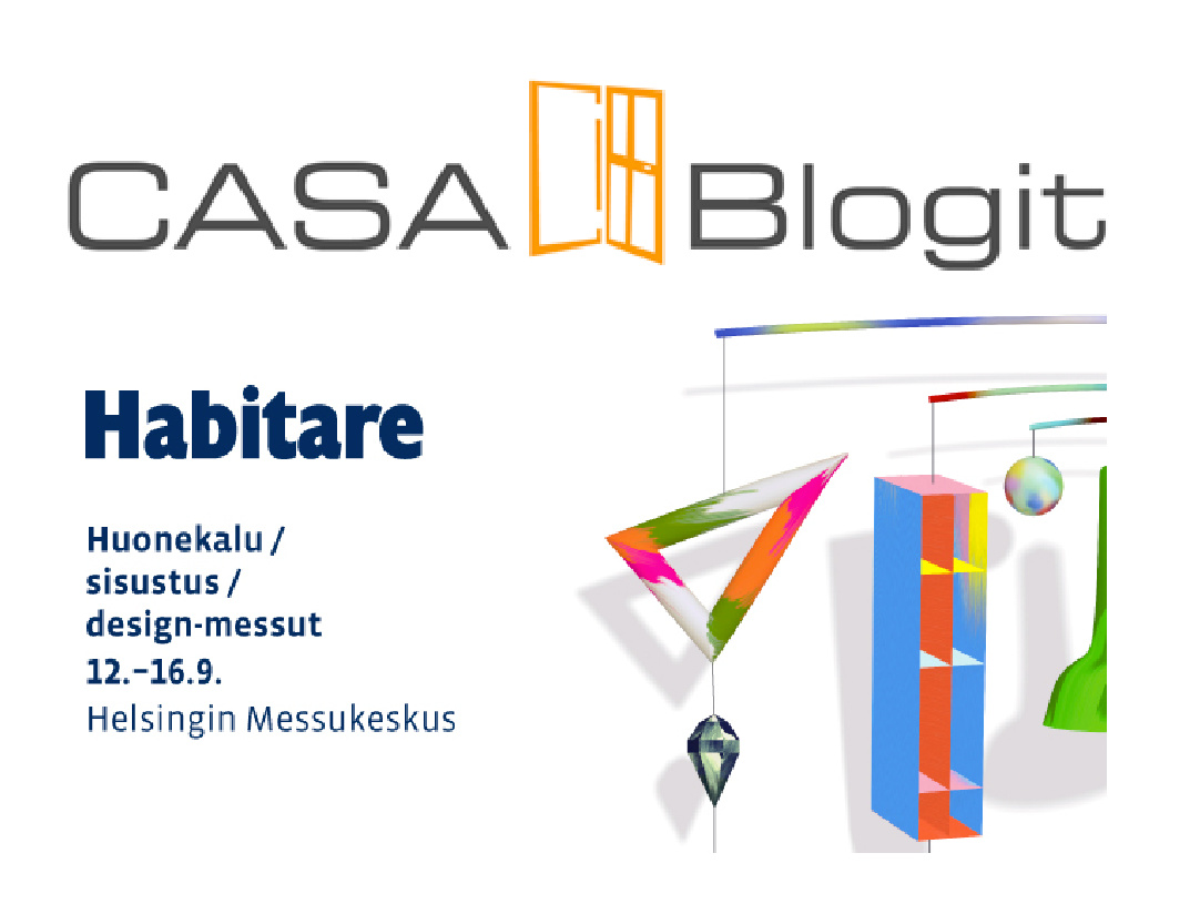 CASA Blogit sisustusyhteisön lanseeraus Habitaressa 2012