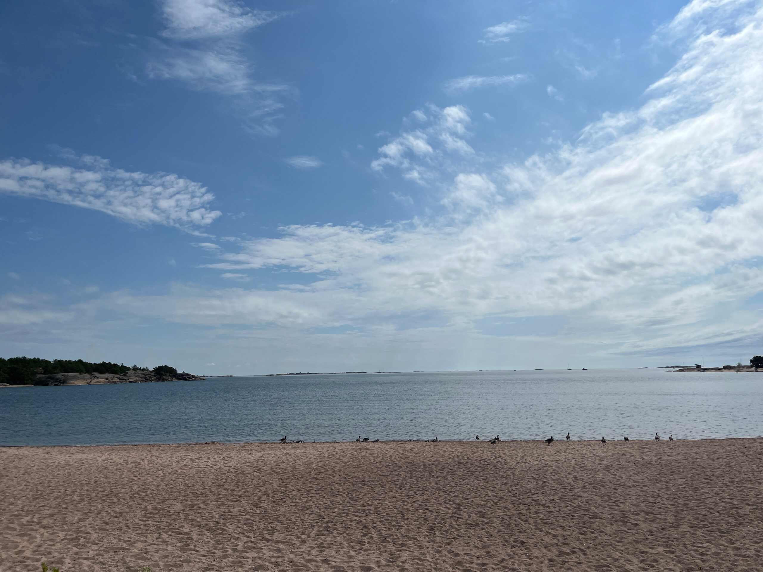 Upea kesäloma Hangossa meren rannalla